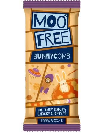 MOO FREE BUNNYCOMB CHOCOLATE 80G