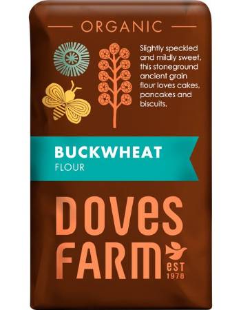 DOVES WHOLEGRAIN BUCKWHEAT FLOUR 1KG