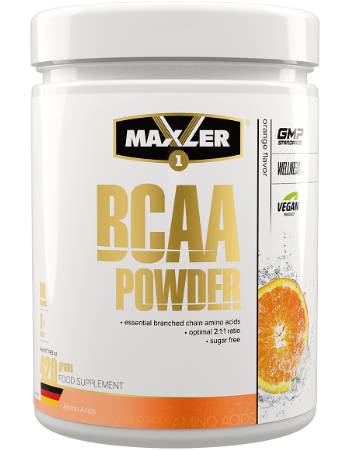 MAXLER VEGAN BCAA POWDER 420G | ORANGE