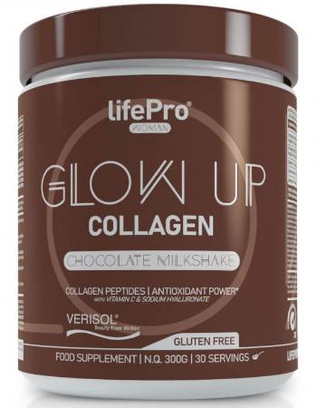 LIFE PRO WOMAN GLOW UP COLLAGEN 300G | CHOCOLATE MILKSHAKE