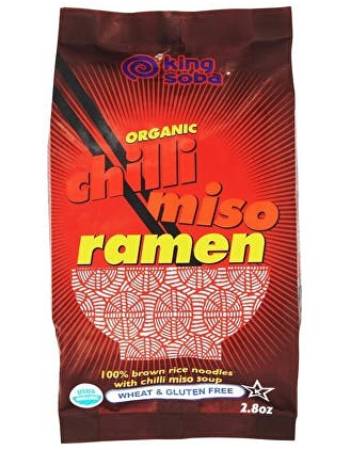 KING SOBA CHILLI MISO RAMEN 80G