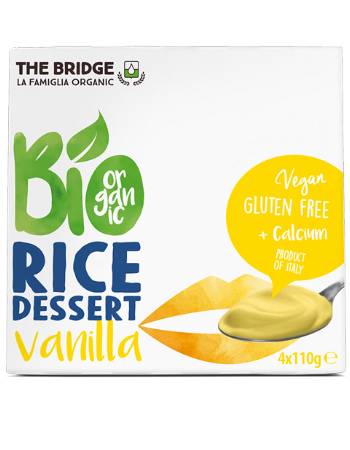 THE BRIDGE RICE VANILLA DESSERT 4 X 110G