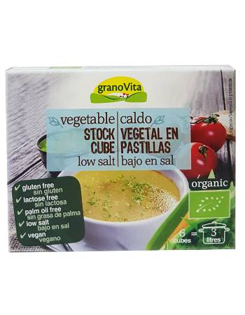 GRANOVITA VEGETABLE  STOCK CUBES (LOW SALT)