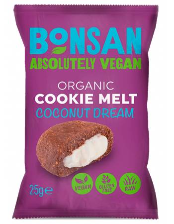 BONSAN ORGANIC VEGAN COOKIE COCONUT 25G