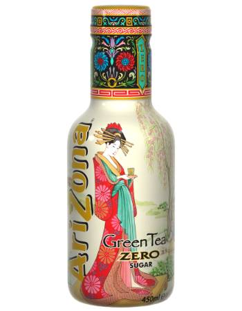 ARIZONA GREEN TEA ZERO SUGAR 450ML