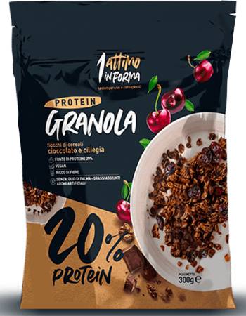 1 ATTIMO PROTEIN GRANOLA BROWNIE AND CHERRY 300G