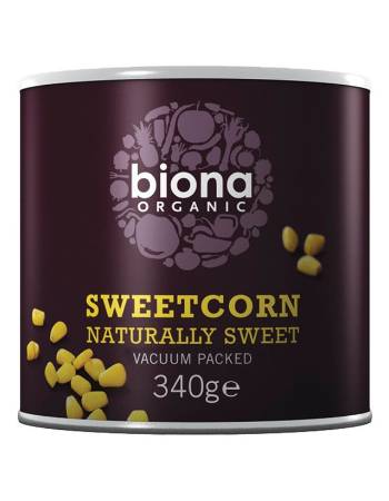 BIONA ORGANIC SWEET CORN 340G