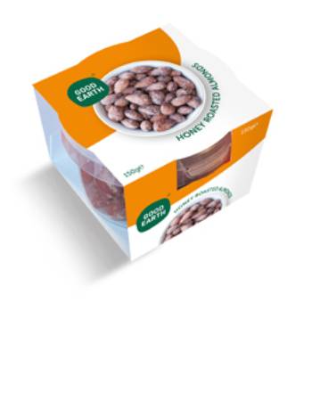 GOOD EARTH HONEY ROASTED ALMONDS 150G