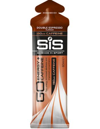 SIS GO ENERGY + CAFFEINE GEL DOUBLE ESPRESSO 60ML