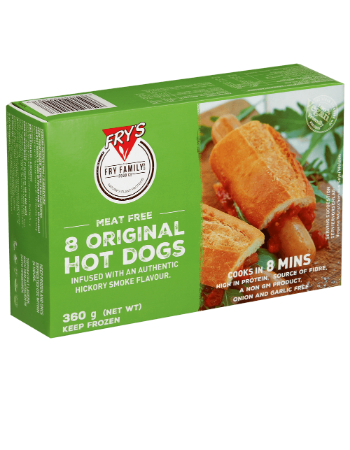 FRYS ORIGINAL HOT DOGS 360G