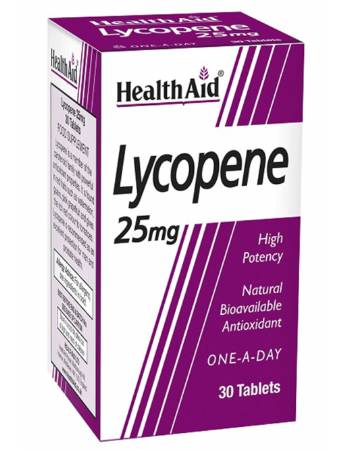 HEALTH AID LYCOPENE 25MG 30 TABLETS