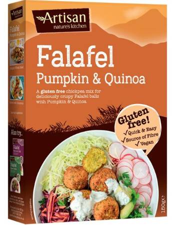 ARTISAN FALAFEL PUMPKIN & QUINOA 150G