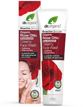 DR ORGANIC ROSE OTTO CREAMY FACE WASH 150ML