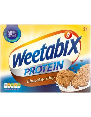 WEETABIX PROTEIN CHOCOLATE (24 PIECES) 550G