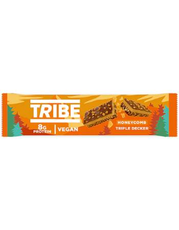 TRIBE HONEYCOMB TRIPLE DECKER PROTEIN BAR 40G