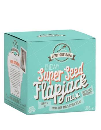 BOUTIQUE BAKE SUPER SEED FLAPJACK MIX 385G