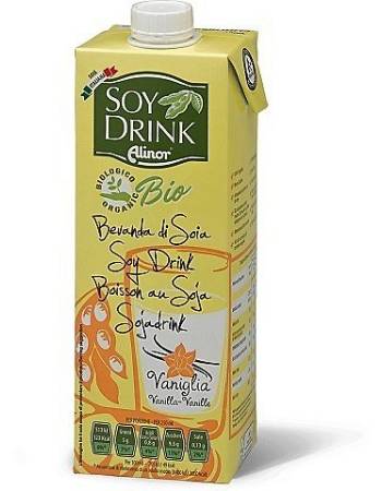 ALINOR SOY DRINK WITH ORGANIC VANILLA AROMA 1L