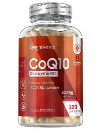 WEIGHTWORLD COQ10 200MG (120 CAPSULES)