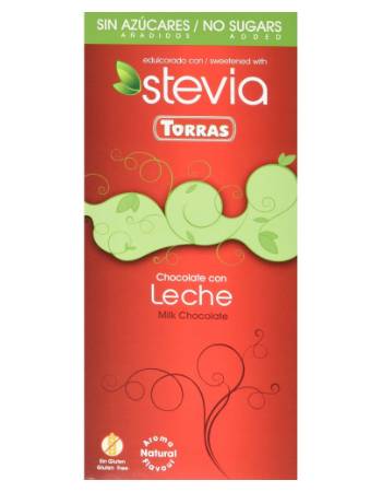 TORRAS STEVIA MILK CHOCOLATE 100G