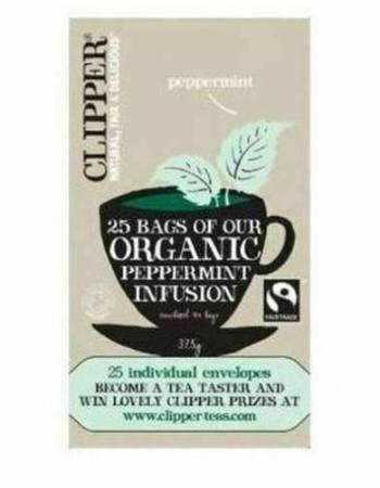 CLIPPER TEA PEPPERMINT 25 BAGS