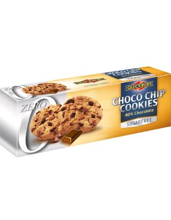 QUICKBURY SUGAR FREE CHOCOLATE CHIP COOKIES 130G