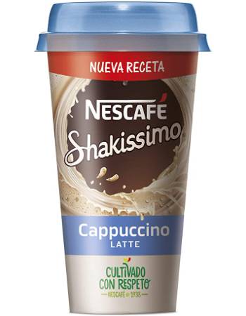 NESCAFE SHAKISSIMO CAPUCCINO LATTE190ML