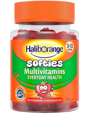 HALIBORANGE FRUIT FLAVOUR MULTIVITAMIN 30 SOFTIES