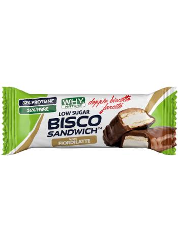 WHY NATURE BISCO SANDWICH MILK CREAM 45G