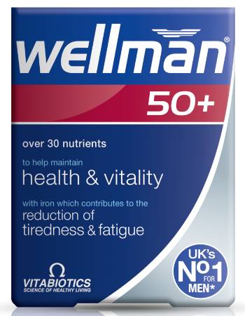 VITABIOTICS WELLMAN 50+ (30 TABLETS)