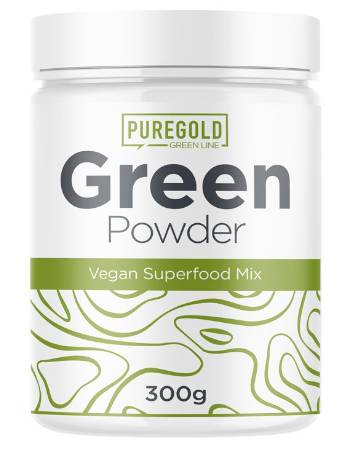 PURE GOLD GREEN POWDER 300G | VEGAN SUPERFOOD MIX