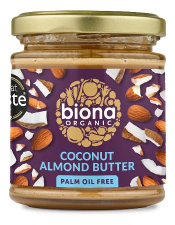 BIONA COCONUT ALMOND BUTTER 170G