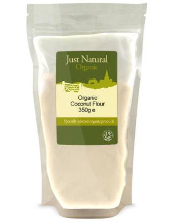 JUST NATURAL ORGANIC COCONUT FLOUR 350G