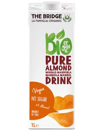 THE BRIDGE BIO PURE ALMOND DRINK 1LT