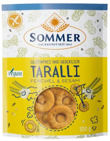 SOMMER FENNEL & SESAME TARALLI 100G