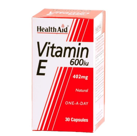 HEALTH AID VITAMIN E 600IU 30 TABLETS