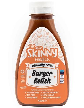 THE SKINNY FOOD CO BURGER RELISH 425ML