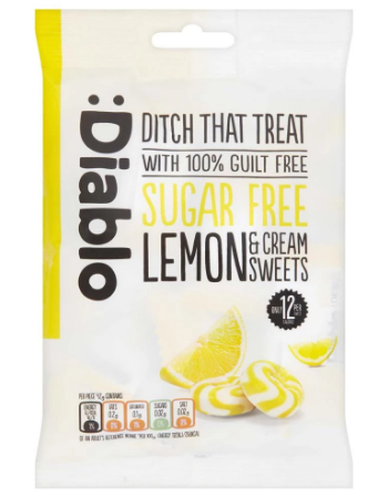 DIABLO LEMON & CREAM SWEETS SUGAR FREE