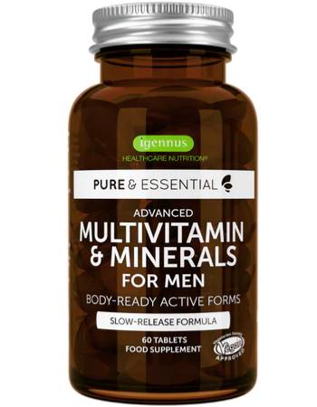 IGENNUS MULTIVITAMIN & MINERALS (60 TABLETS) FOR MEN