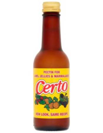 CERTO PECTIN FOR JAMS JELLIES AND MARMALADES