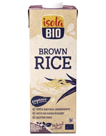 ISOLA BIO BROWN RICE DRINK 1L