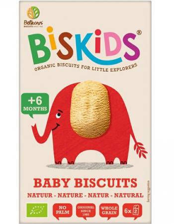 BELKORN BISKIDS NATURAL BISCUITS 120G