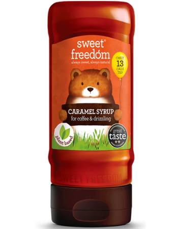 SWEET FREEDOM CARAMEL SYRUP 350G