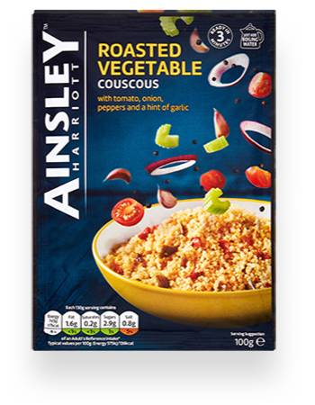 AINSLEY ROASTED VEGETABLE COUSCOUS 100G