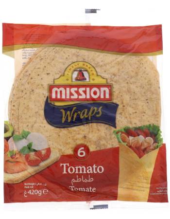 MISSION TOMATO WRAPS 420G