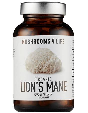 MUSHROOMS 4 LIFE LION'S MANE 60 CAPSULES