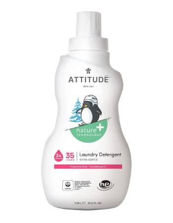 ATTITUDE LAUNDRY DETERGENT FRAGRANCE FREE