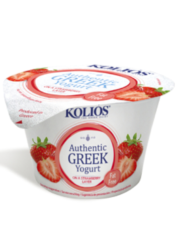 KOLIOS GREEK YOGHURT STRAWBERRY 150G