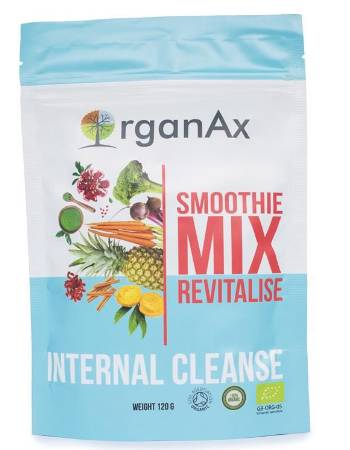 ORGANAX SMOOTHIE MIX REVITALISE 120G