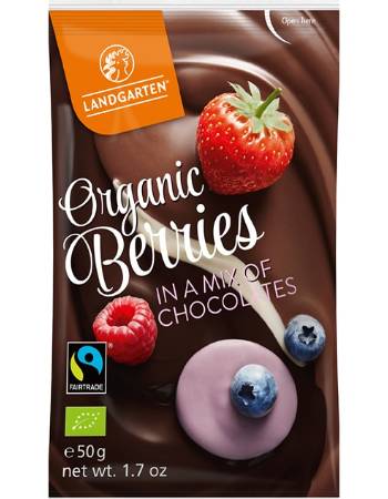 LANDGARTEN BERRIES IN CHOCOLATE MIX 50G