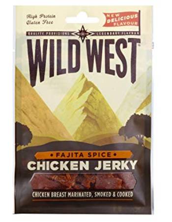 WILD WEST CHICKEN FAJITA SPICE JERKY 25G